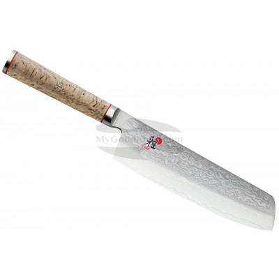 Nakiri Japanese kitchen knife Miyabi 34375-171-0 17cm - 1