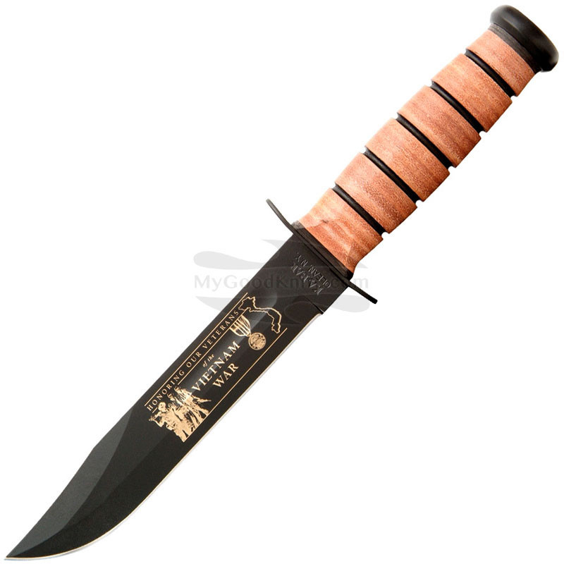 Tactical Knife Ka Bar USMC Vietnam War 9140 17 7cm For Sale MyGoodKnife   Tactical Knife Ka Bar Usmc Vietnam War 9140 177cm 