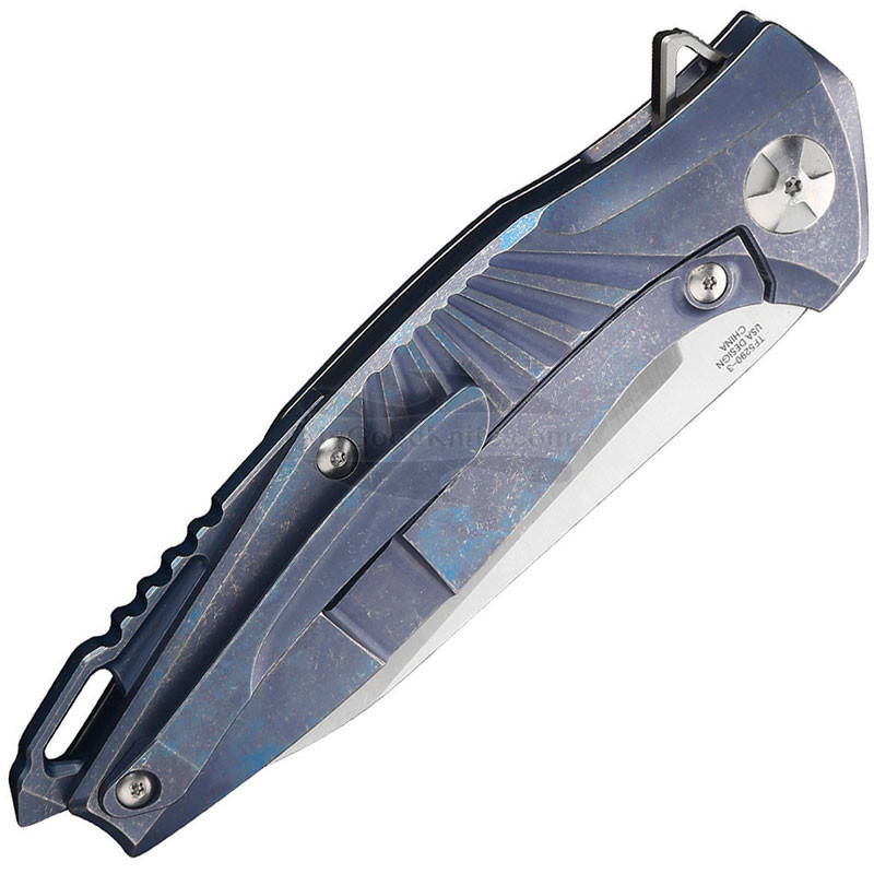 Spearpoint 'Blue Heat' Pocket Knife