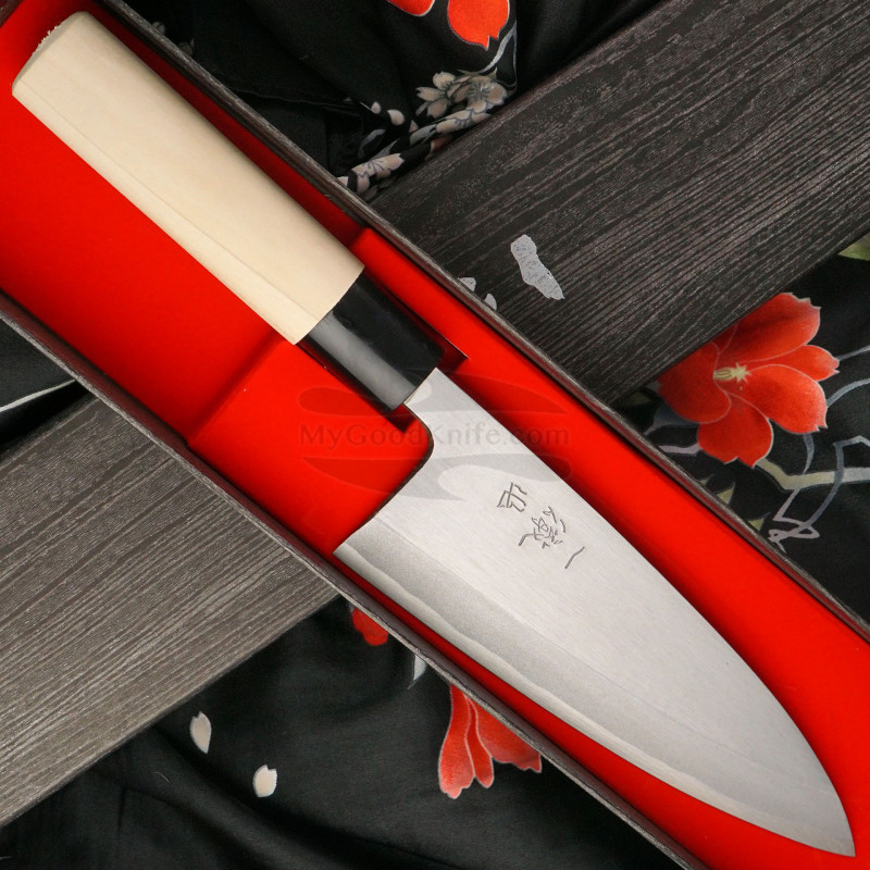 KAI Wasabi Deba knife