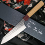 Cuchillo Japones Santoku Yu Kurosaki Senko SG2 Oak wood ZSE-165SA 16.5cm