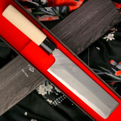 Japanese kitchen knife Ittetsu Usuba  Shirogami 2 IJF-11141 18cm