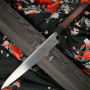Японский кухонный нож Янагиба Ittetsu Forge-welded Shirogami 2 IJF-11424 24см