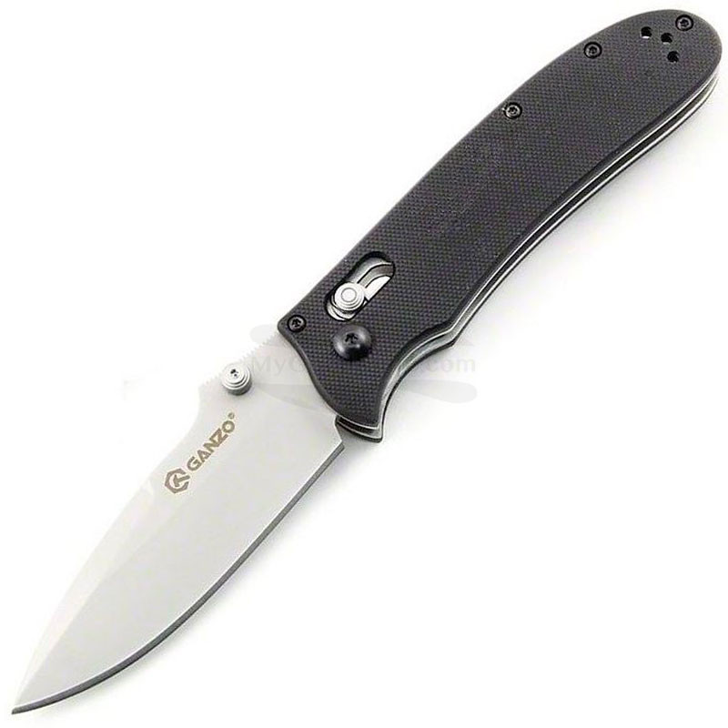 Folding knife Ganzo Black G704-BK 8.5cm for sale