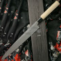 Японский кухонный нож Янагиба Ittetsu Forge-welded Shirogami 2 IJF-11127 33см