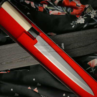 Yanagiba Japanese kitchen knife Ittetsu Shirogami 2 IJF-11125 27cm