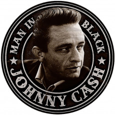 Cartel de chapa Johnny Cash TSN2343