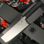 Nakiri Japanese kitchen knife Spyderco Minarai K17PBK 18.4cm