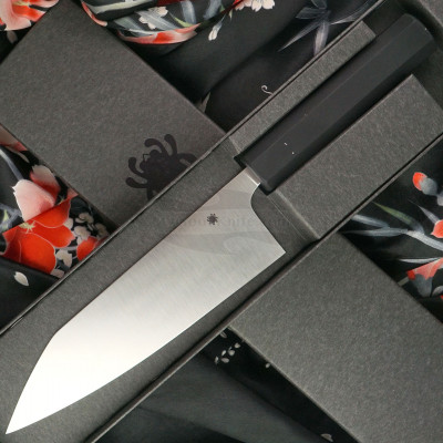 Japanese kitchen knife Spyderco Minarai Bunka Bocho K18PBK 19.9cm
