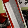 Japanilainen sushi veitsi Yanagiba Hideo Kitaoka 11 Shirogami kerrosta CN-4207 21cm