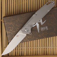 Folding knife CH Knives 1047S Grey Small Atlantic 7.4cm