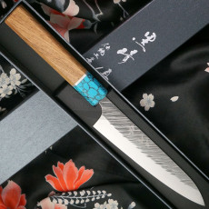 Japanese kitchen knife Yu Kurosaki Fujin R2 Petty ZRF-150PE 15cm