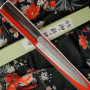 Japanilainen sushi veitsi Yanagiba Hideo Kitaoka Shirogami CN-2208 24cm
