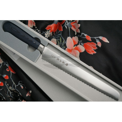 Нож для хлеба Tojiro Home F-1304 22см - 1