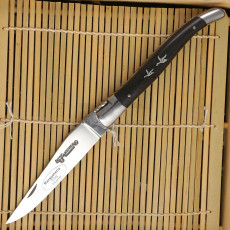 Folding knife Laguiole en Aubrac Duck flight Tin/Ebony L0212E5I/FSI1 12cm