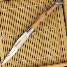 Folding knife Laguiole en Aubrac Juniper-Wood L0312GEI/FSB1 12cm