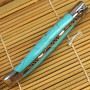 Navaja Laguiole en Aubrac Turquoise Acrylic L0212PTIFSI1 12cm