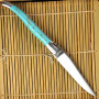 Taschenmesser Laguiole en Aubrac Turquoise Acrylic L0212PTIFSI1 12cm