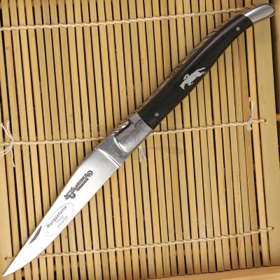 Складной нож Laguiole en Aubrac Cavalier Tin/Ebony L0212E21/FSI1 12см