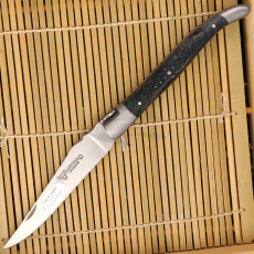 Складной нож Laguiole en Aubrac Blue Poplar Burl L0212LPBI/FSB1 12см