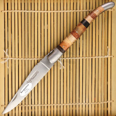 Складной нож Laguiole en Aubrac Woodstock L0212WSI/FSB1 12см