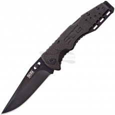 Folding knife SOG Salute Mini Black Oxide FF1101CP 7.9cm