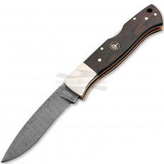 Folding knife Böker Mamba Grenadill Damascus 110821DAM 8.2cm