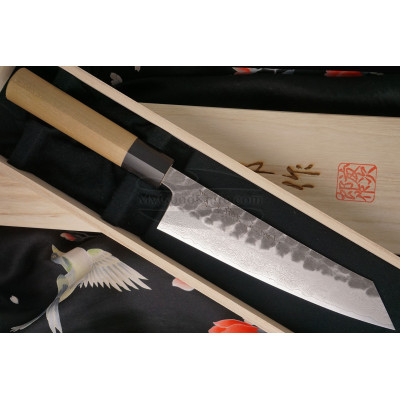 Японский кухонный нож Киритсуке Tojiro Handmade  J1 18см - 1