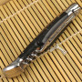 Navaja Laguiole en Aubrac with corkscrew Ebony L0311EBI/SSI1 11cm