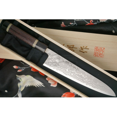 Японский кухонный нож Гьюто Tojiro Handmade  J6 21см - 1