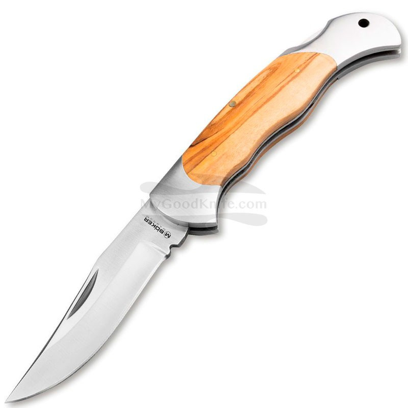 Classic Hunting Knife With Wood Handle