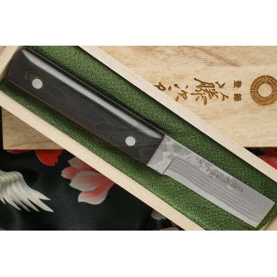 Охотничий/туристический нож Tojiro Kakuda Aogami HMHSD-003 8см - 1