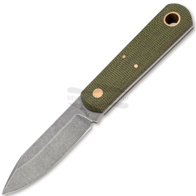 Cuchillo de hoja fija Böker Barlow BFF Micarta 120505 7cm