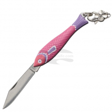 Folding knife Mikov Fish Pink 130-NZn-1 V1802728 5.5cm