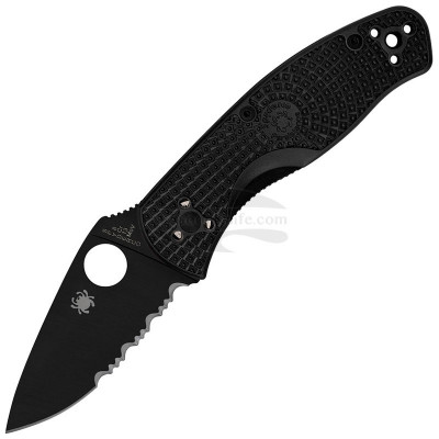 Серрейторный нож Spyderco Persistence Lightweight Черный 136PSBBK 7см