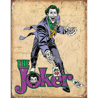 Жестяная табличка The Joker TSN2090