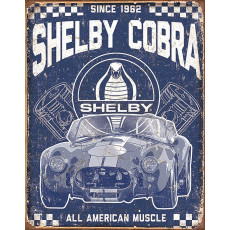 Жестяная табличка Shelby American Muscle TSN2134