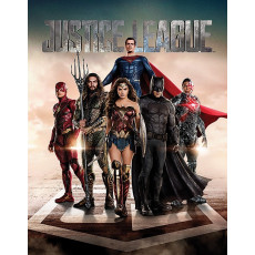 Cartel de chapa Justice League Movie TSN2255