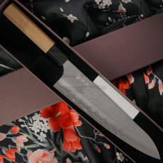 Японский кухонный нож Гьюто Yoshimi Kato SG2 D-1606WNB 24см