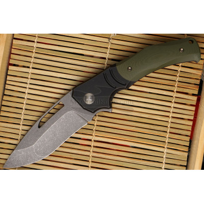 Folding knife We Knife Jixx Black/Green 904A 8.8cm - 1