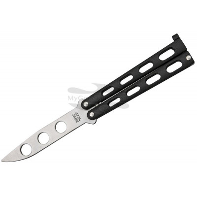 Balisong Bear&Son 4" Black Butterfly Trainer 113BTR 7.6cm - 1