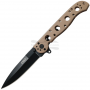 Navaja CRKT M16 Bronce y negro M16-03BK 8.9cm