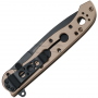 Taschenmesser CRKT M16 Bronze und Schwarz M16-03BK 8.9cm