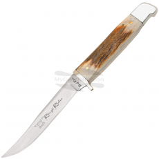 Fixed blade Knife Rough Rider Small Hunter Stag 090 8.2cm