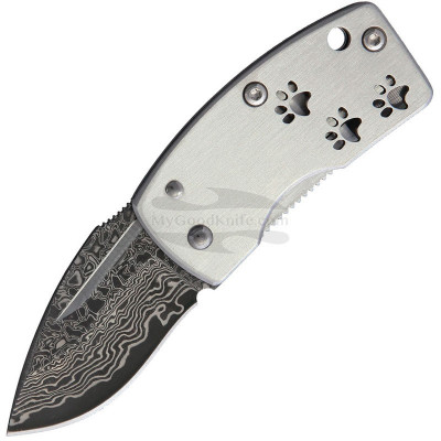 Складной нож G. Sakai Nyaife  Серебряные лапы GS11667 4.1см