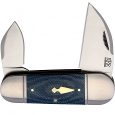 Folding knife Rough Rider Rhino Toe Denim Micarta RR006