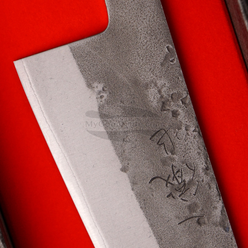 Japanese kitchen knife Ittetsu Shirogami Petty IW1181 12cm for