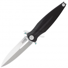 Folding knife ANV Z400 Stonewash Black ANVZ400-004 10cm
