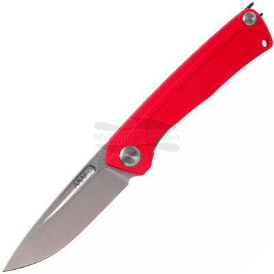 Folding knife ANV Z200 Stonewash Red ANVZ200-010 8.5cm