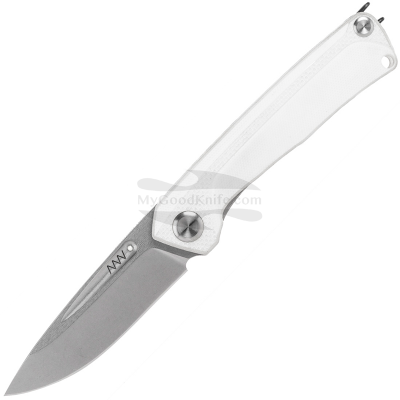 Folding knife ANV Z200 Stonewash White ANVZ200-007 8.5cm